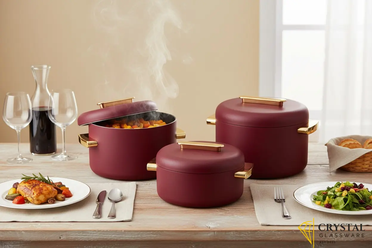 Dinners 4 Piece Gift Pack Hotpot & Cooler Set